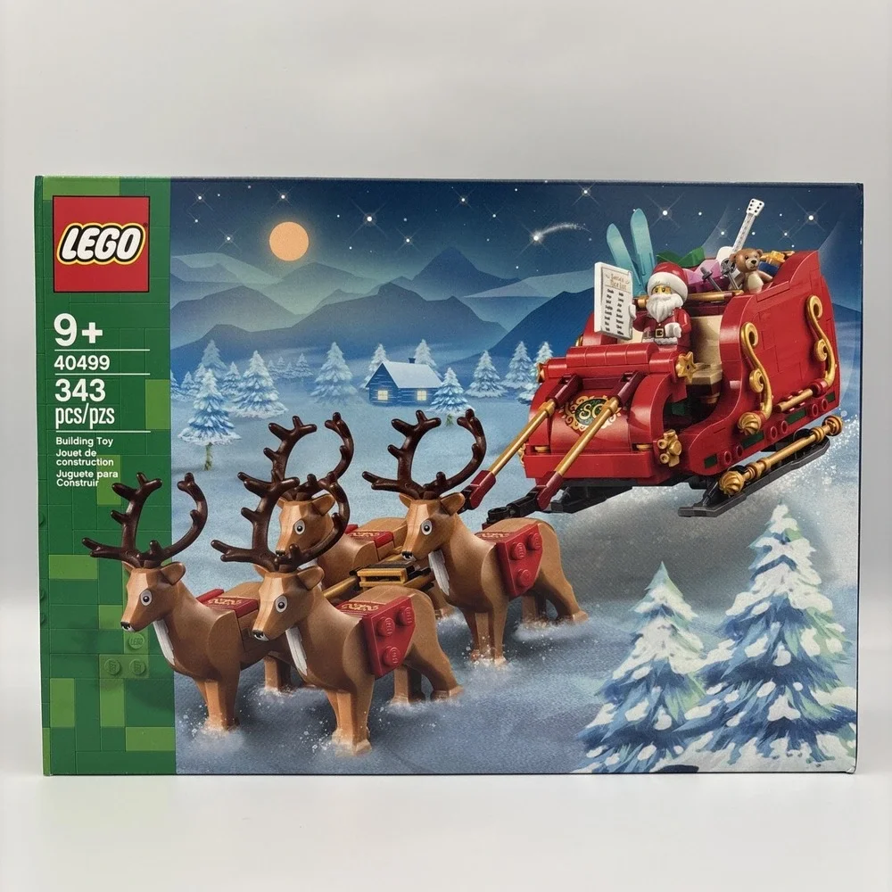 LEGO Santa's Sleigh 40499 NEW IN BOX Unopened Christmas 343 Pcs
